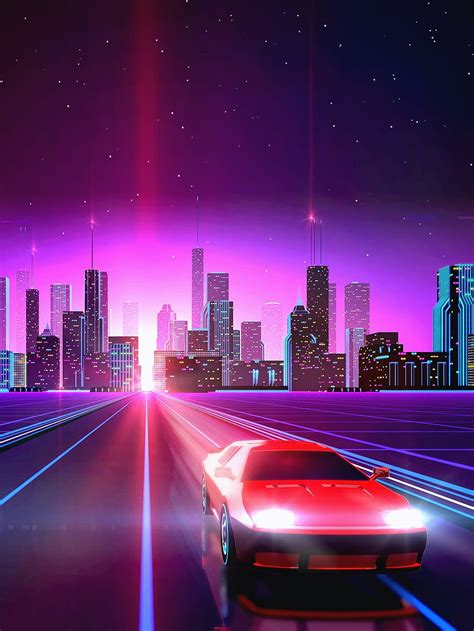 Vaporwave City, Aesthetic Vaporwave City HD phone wallpaper | Pxfuel