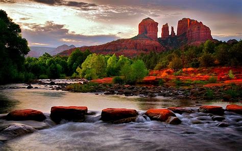 Sedona Wallpapers, Cathedral Rock Creek Sedona, #20003