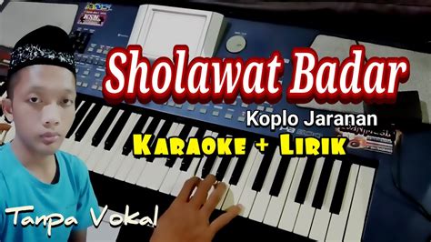 Karaoke (Sholawat Badar) versi Dangdut Koplo Jaranan - YouTube