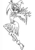 Winx Club Vampire Fairy coloring page | Free Printable Coloring Pages