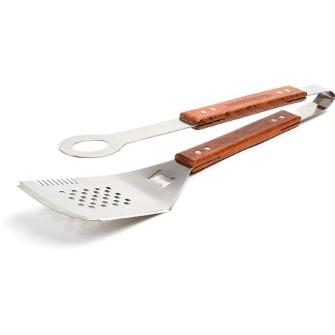 7-inch All Purpose Stainless Steel Bbq Tongs / Spatula Grilling Tool