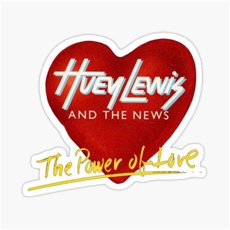 "Huey Lewis And The News Power Of Love Tour 2020 Nyobaklagi" Sticker for Sale by JuliaArelyth ...