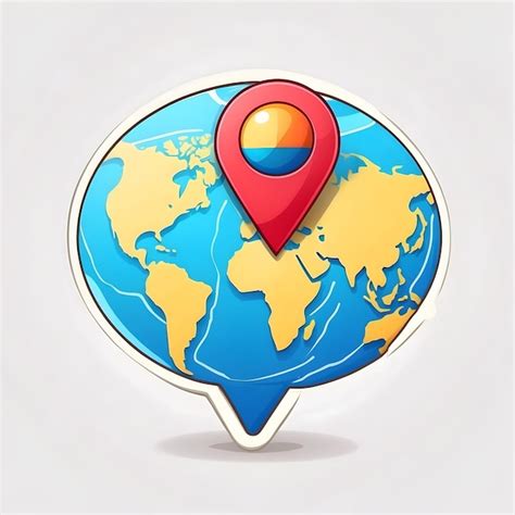Premium Photo | Map pin Location marker Navigation symbol Place marker Map pointer Destination ...