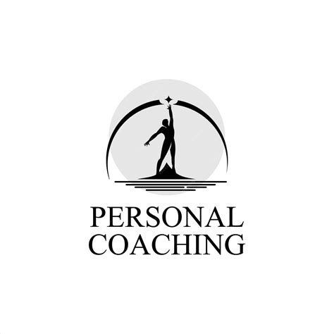 Premium Vector | Personality growth life coaching logo design