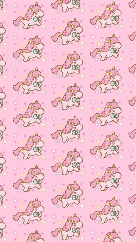 Little Twin Stars ☆ Unicorn Wallpaper | Unicorn wallpaper, Hello kitty ...