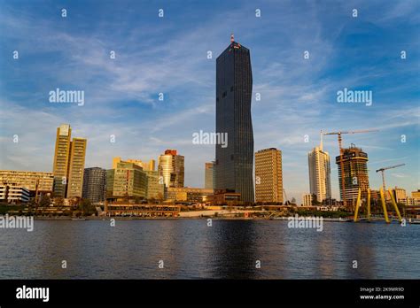 Donau City in Vienna Stock Photo - Alamy