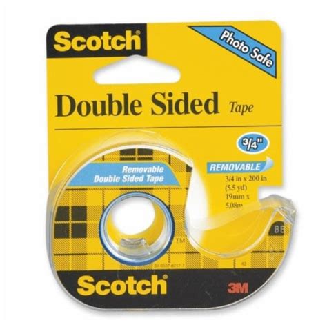 Scotch® Removable Double-Sided Tape, 1 ct - Fred Meyer