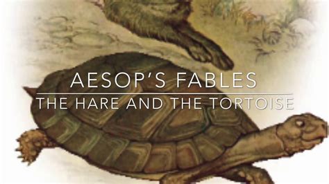 Aesop’s Fables The Tortoise and the Hare narrated by Jon Wilkins - YouTube