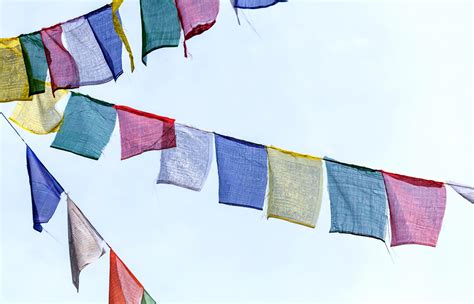 Buddhist prayer flags 2026670 Stock Photo at Vecteezy