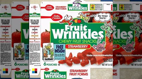 Who Remembers Fruit Wrinkles From The '80s?