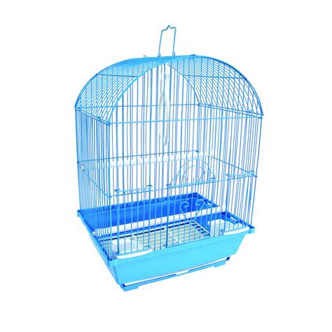 YML Blue Parakeet Cage with Swing & Accessories