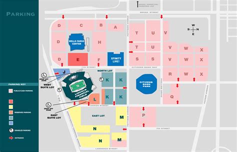 Philadelphia Eagles Parking Lots & Passes at Lincoln Financial Field