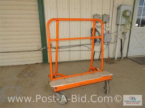 4 Wheel Construction Dolly. - Elsenpeter Auctions & Real Estate, Inc ...
