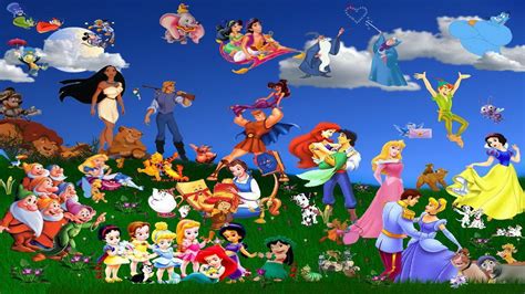 Disney Character Backgrounds Free Download | PixelsTalk.Net