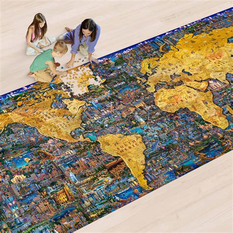The World's Largest Jigsaw Puzzle - 60,000 Pieces and 29 Feet Long! | The Green Head