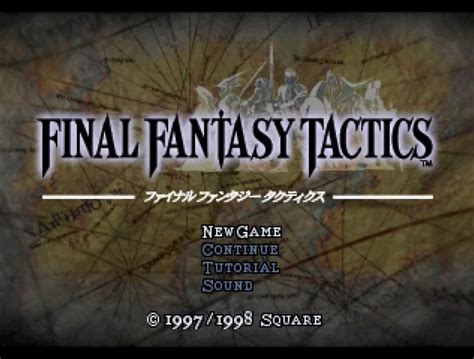 Final Fantasy Tactics game info — igroPad.com