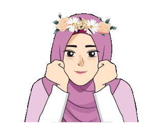 7 Gambar Kartun Muslimah Senyum Lucu | Gambar Animasi GIF SWF | DP BBM ...