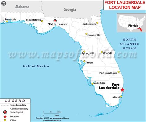 Map Of Fort Lauderdale Florida - Terminal Map