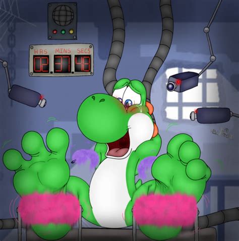 Yoshi feet 4 by Feethobby on DeviantArt