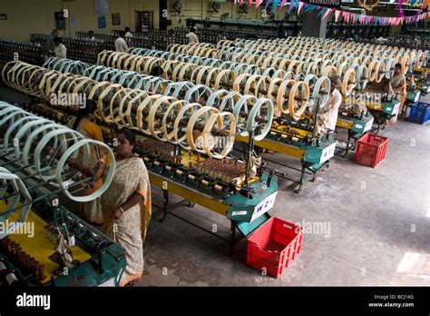 Silk production in Mysore, India. The threat is spun Stock Photo - Alamy