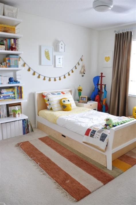 Eclectic And Cute All White Big Boy Bedroom | Kidsomania