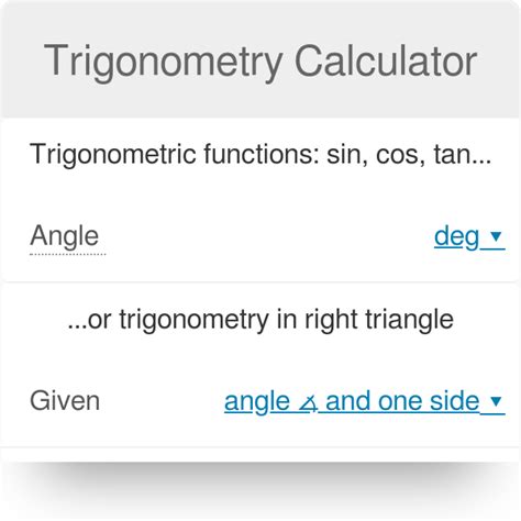 Cerc Trigonometric Sin Cos - kjasd