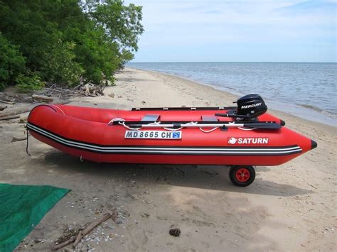 Aluminium Launching Wheels for inflatable boat dinghy