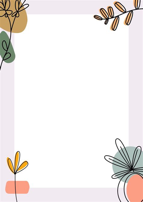 Page Border Designs For Kids