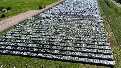 Hail leaves home solar units destroyed in Austin, Texas - Oklahoma ...