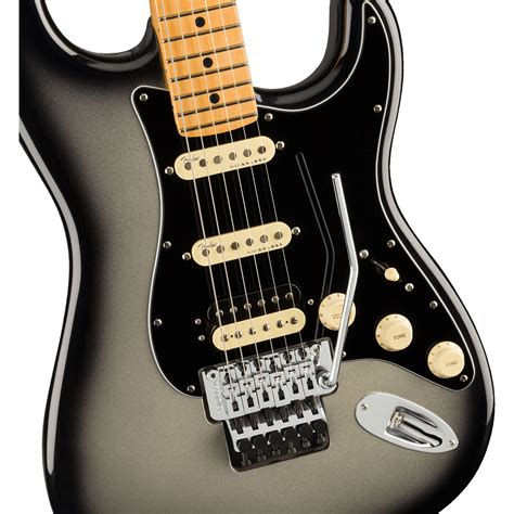 Fender American Ultra Luxe Stratocaster MN HSS FR SVB « E-Gitarre