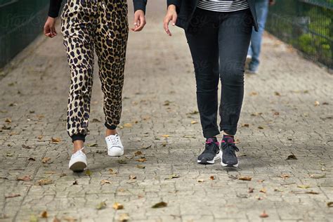 "Walking: Friends Walking" by Stocksy Contributor "PER Images" - Stocksy