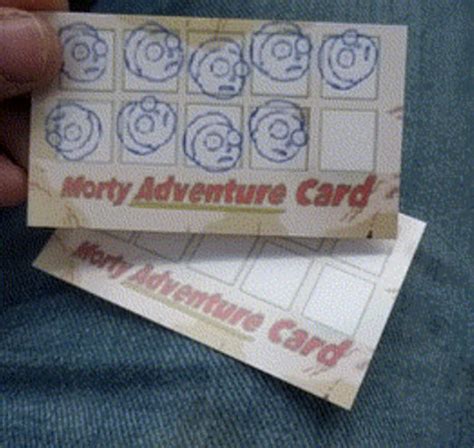 Morty Adventure Card Invoke Your Right to Choose Bonus Meseeks Ring Add-on Available - Etsy