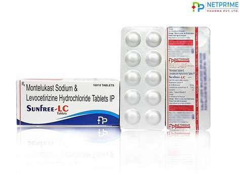 Levocetirizine and Montelukast Tablets Manufacturer | Supplier | Franchise