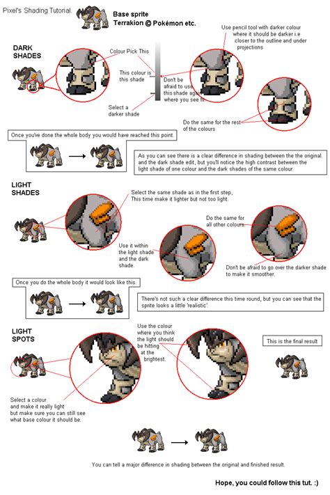 Pixel's Shading-Tutorial | Pixel, Tutorial, Shades