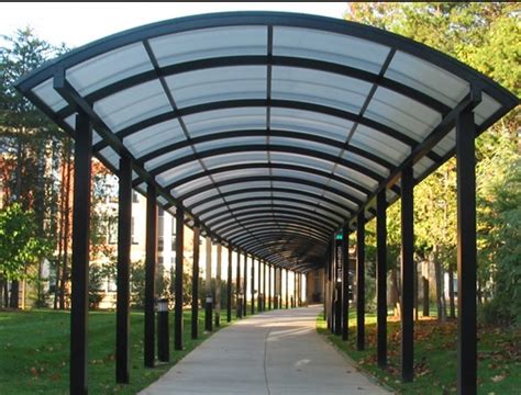 Walkway Covering From Building to Building, Covered Walkway Canopy ...