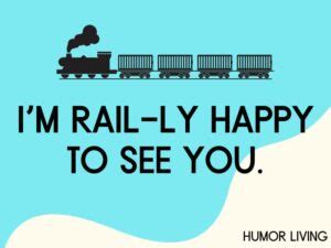 100+ Funny Train Puns to Chug You Along - Humor Living