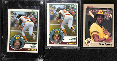 Lot Detail - Lot Of 11 Tony Gwynn Rookie Cards