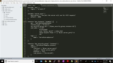 Terraform syntax basics - QuadExcel.com