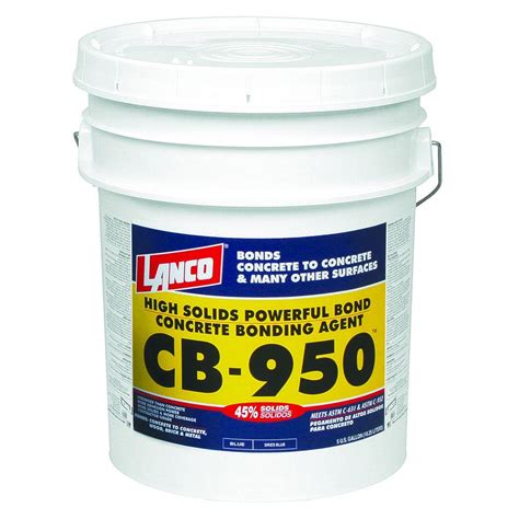 Lanco 5 Gal. Concrete Bonding Agent-CB950-2 - The Home Depot