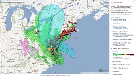 The Only Hurricane Sandy Map You Need, Built By Google (GOOG) - SFGate