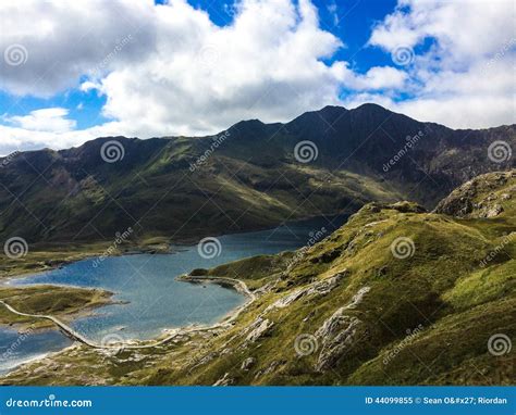 Mount Snowdon stock image. Image of beauty, national - 44099855