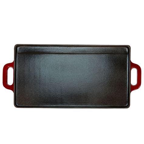 17" Rectangle Cast Iron Griddle camp griddle | Agri Supply 104077