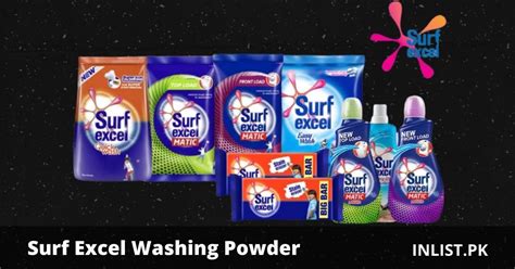 List of Best Washing Powder Brands in Pakistan 2023