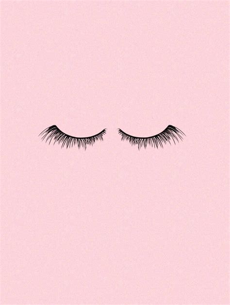 Download Lashes Plain Pink Wallpaper | Wallpapers.com