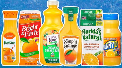 The Best And Worst Orange Juice Brands You'll Find At The Grocery Store