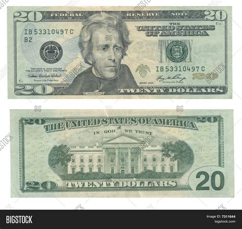 Printable 20 Dollar Bill Front And Back Actual Size