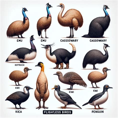 Flightless birds