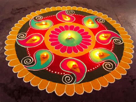 Rangoli Images for Diwali 2018 | Beautiful Rangoli Designs Pattern Pics