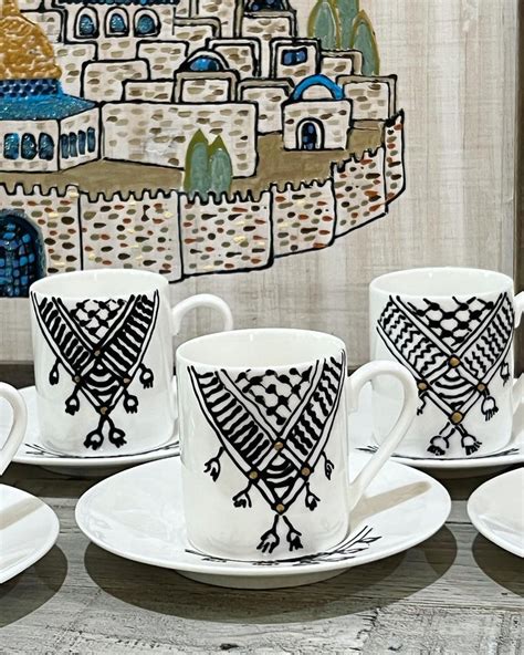 Kuffia Turkish Coffee Cups Set Set of 6 Cups Coffee Cups - Etsy