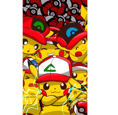 Ash Cap Pikachu by HarlequinWaffles on DeviantArt | Pikachu cap ...